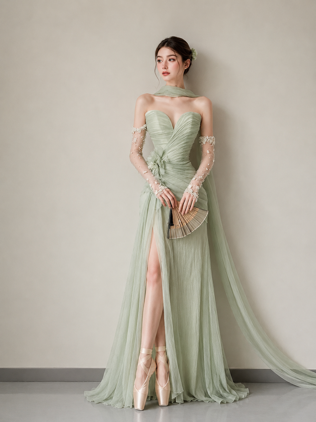 Sylph Mint Gown
