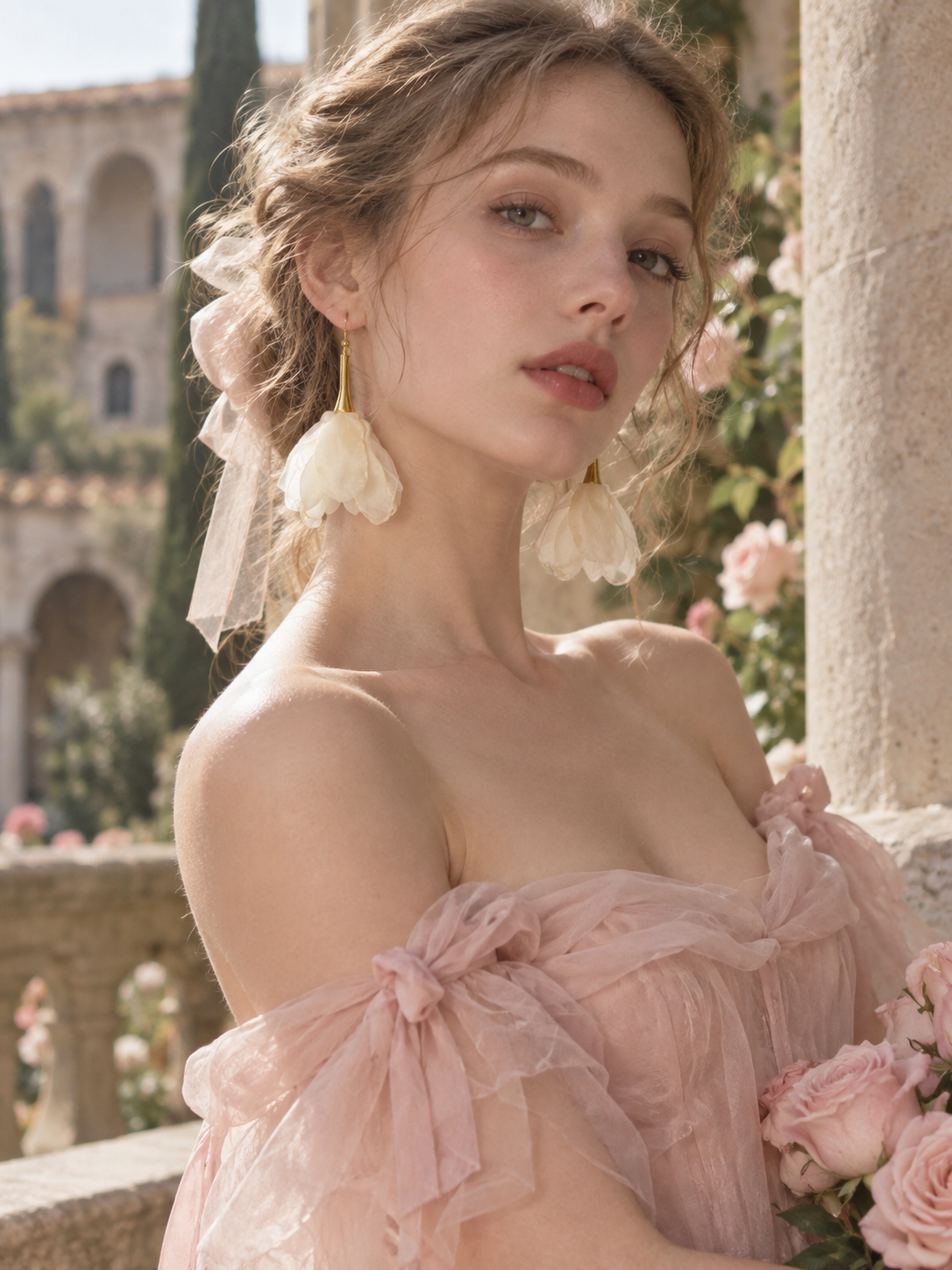 Angel’s Trumpet Earrings