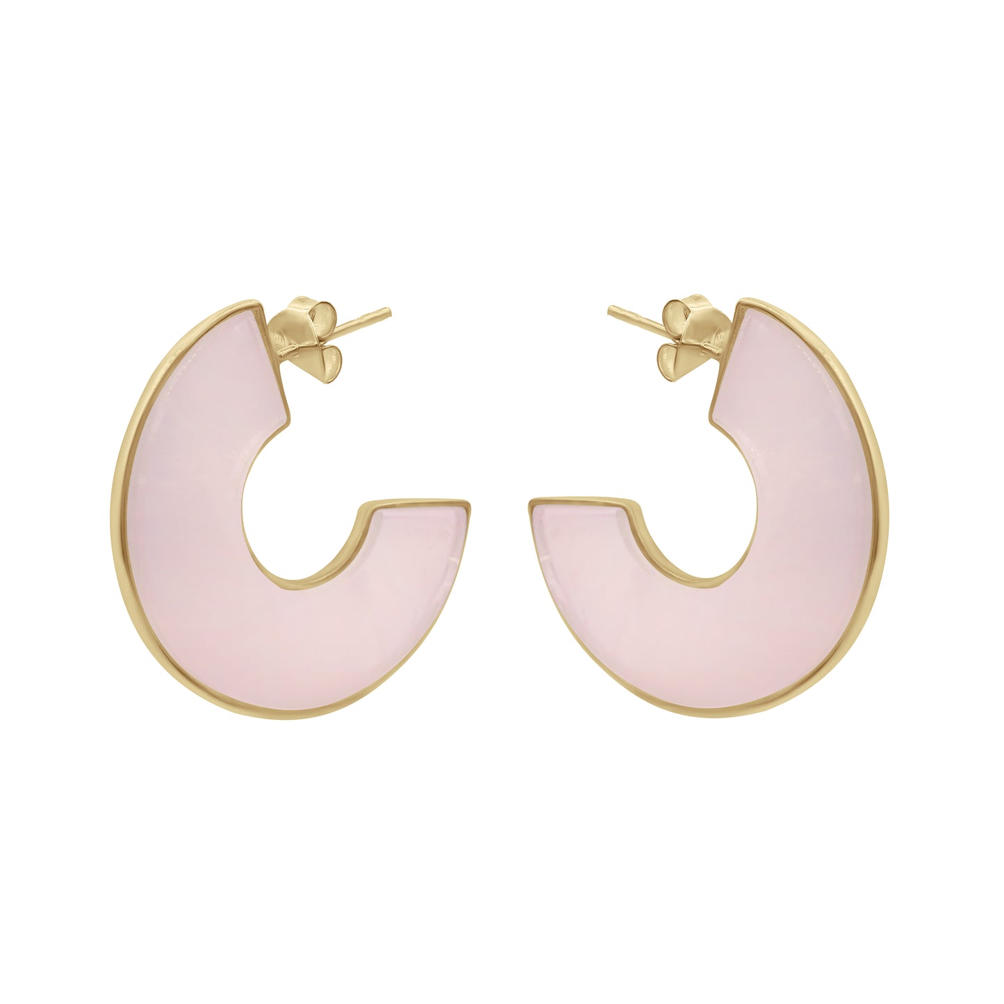 Rose Quartz Earrings