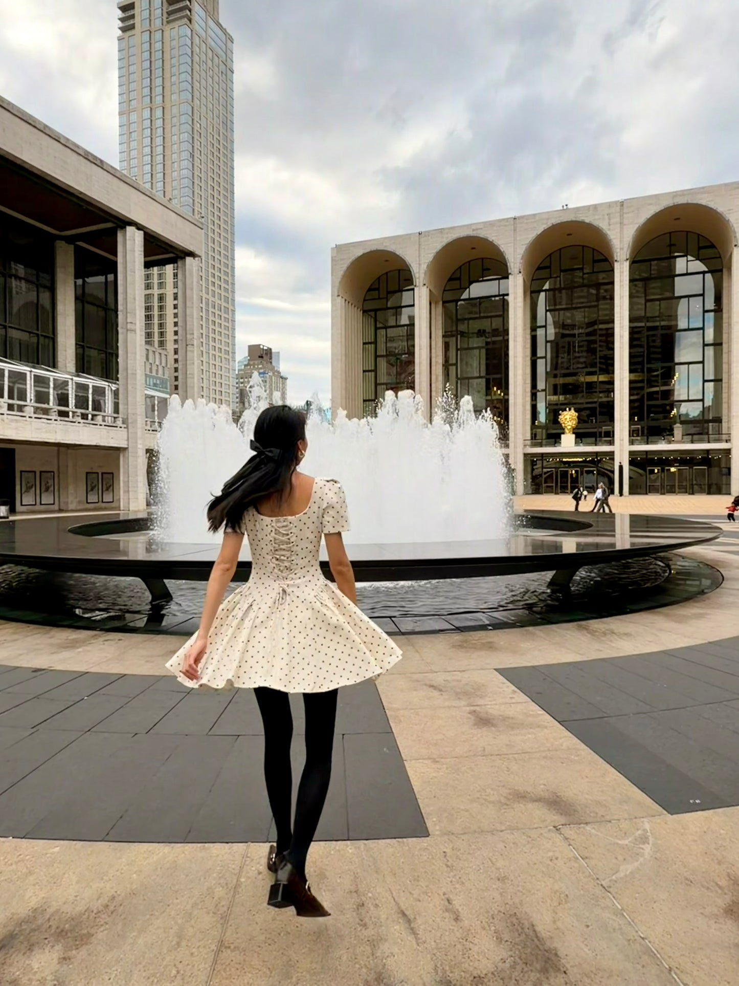 Odette Polka Dots Dress