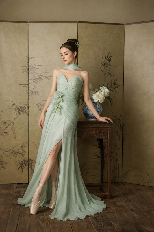 Sylph Mint Gown