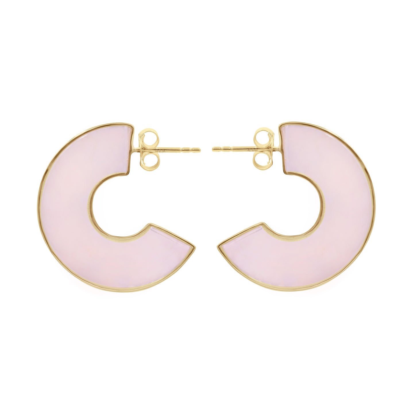 Rose Quartz Earrings