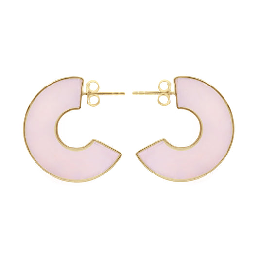 Rose Quartz Earrings