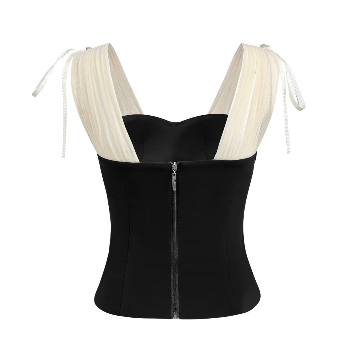Swan Contrast Top