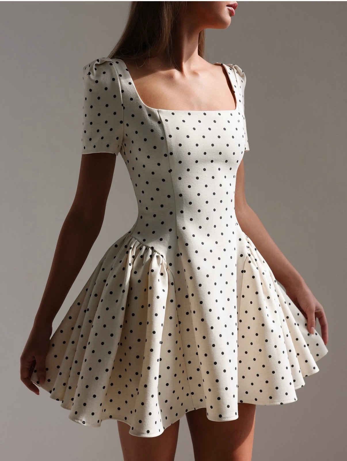 Odette Polka Dots Dress