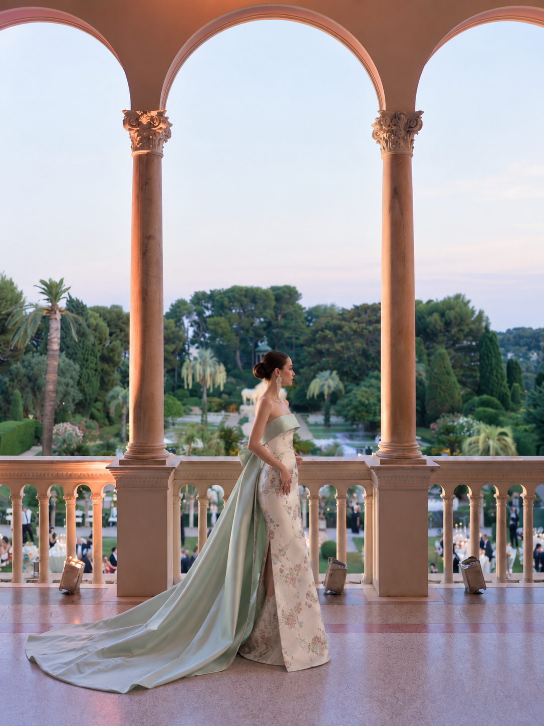 Emeralds Gown