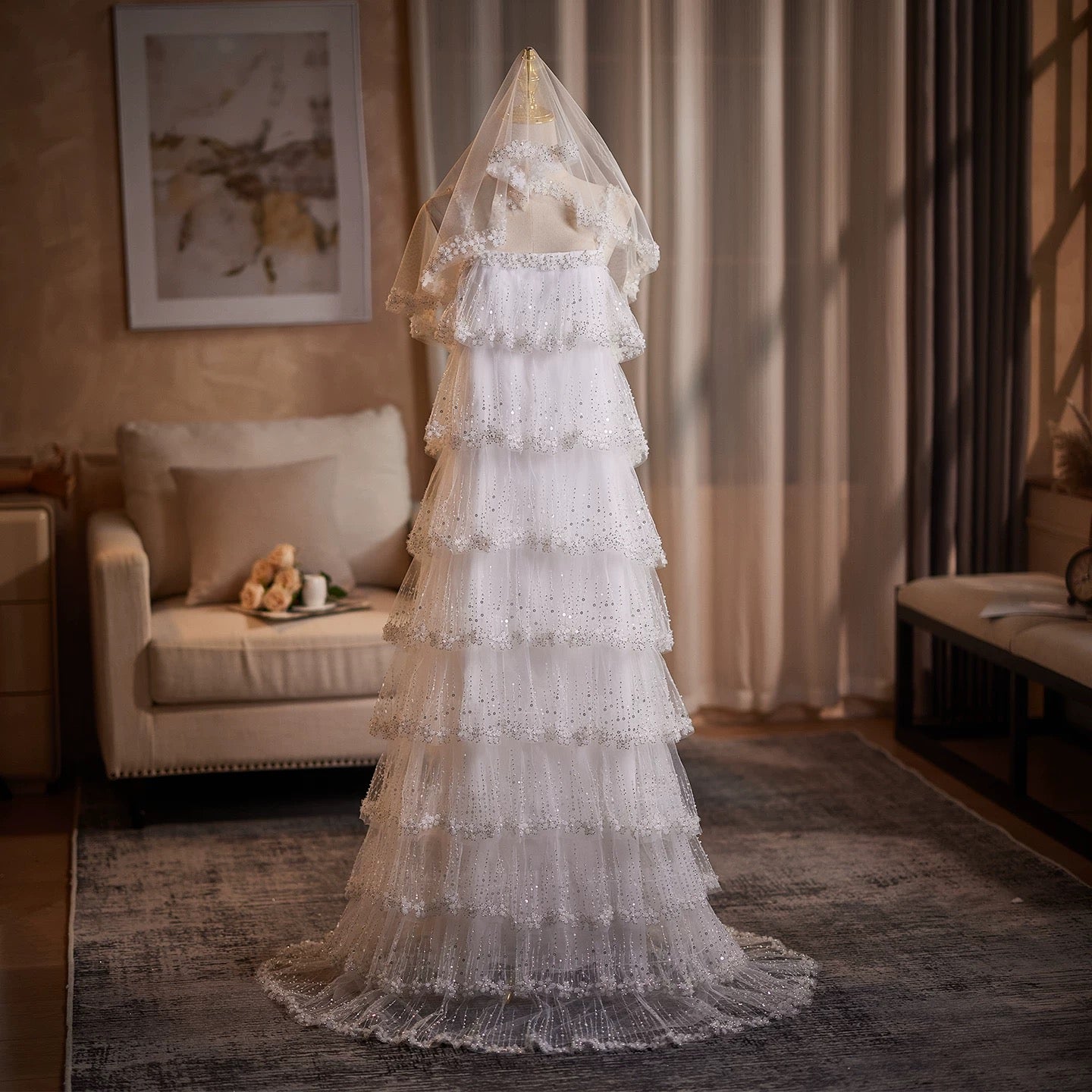 Odette Beaded Wedding Gown