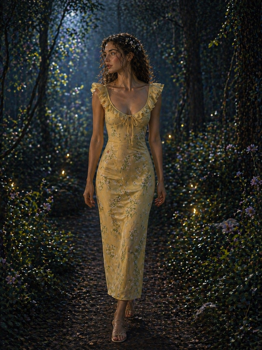 Hermia Embroidered Dress