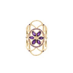 Ring of Light Amethyst