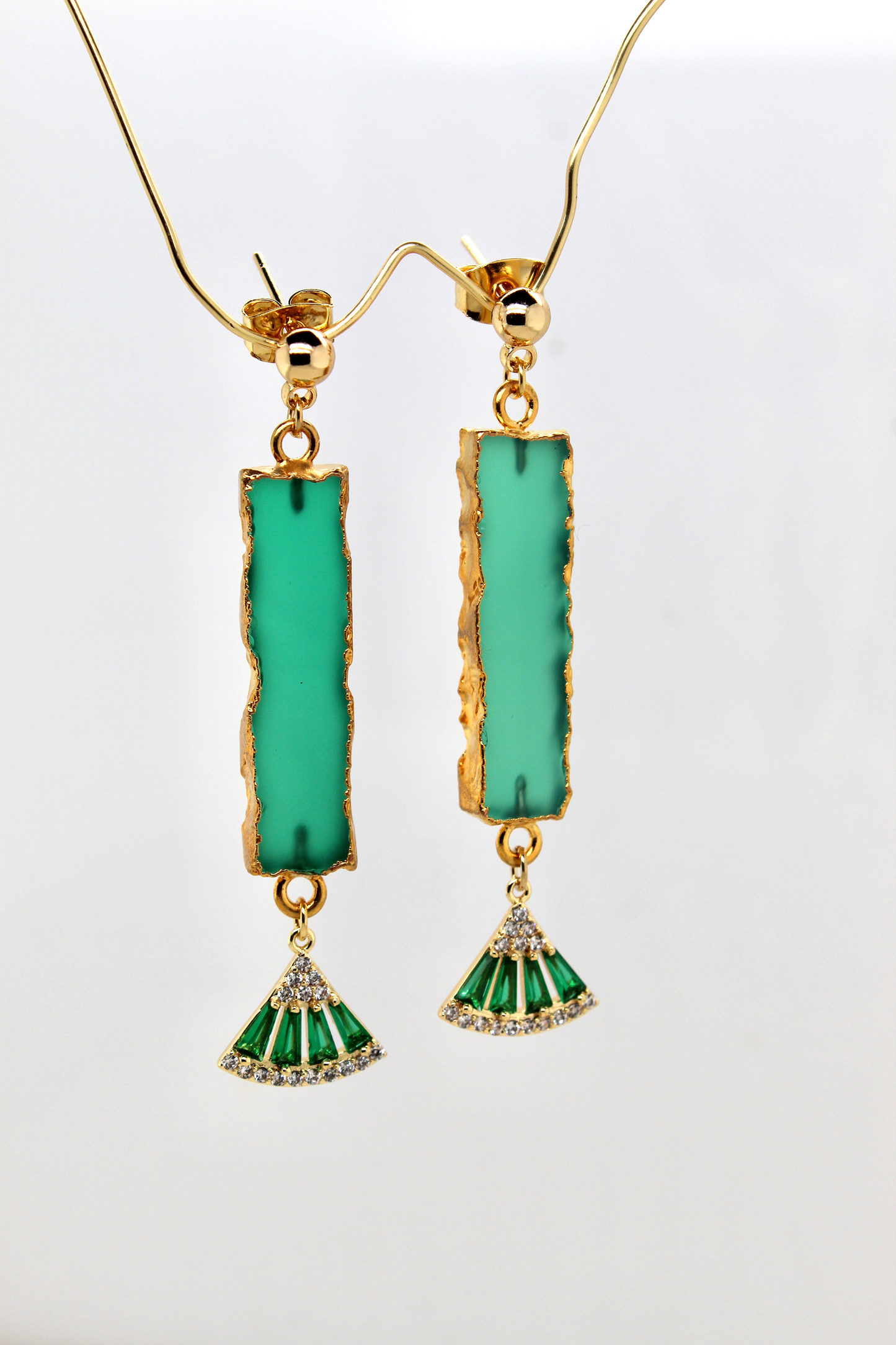 Emerald City Earrings