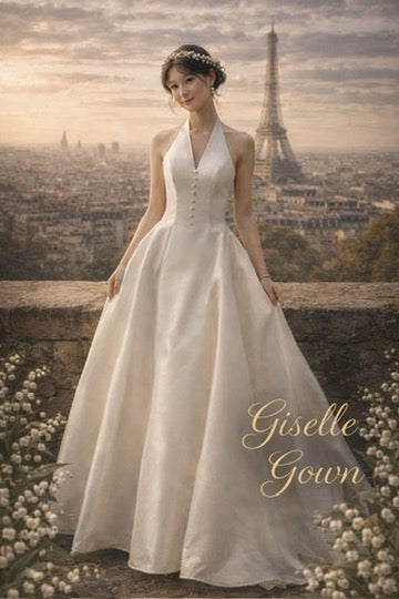 Giselle Satin Gown