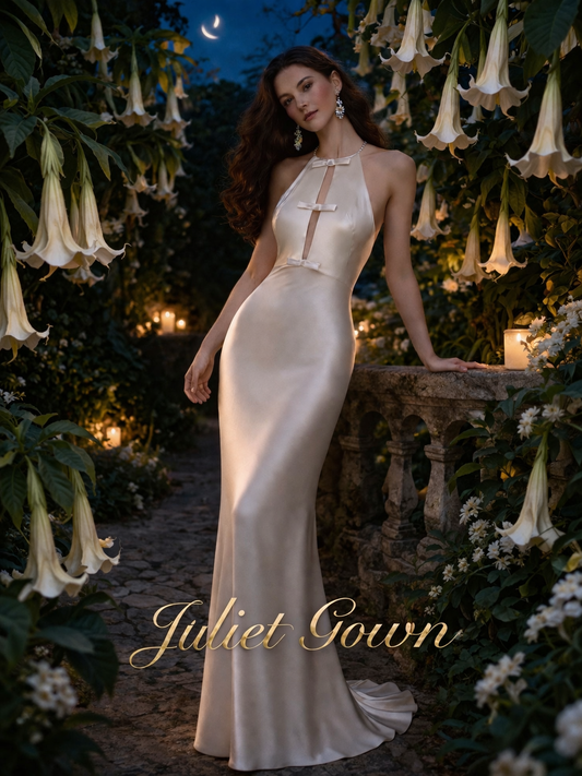 Juliet Satin Gown