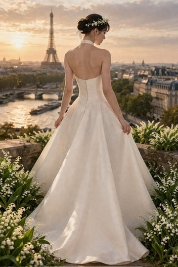 Giselle Satin Gown