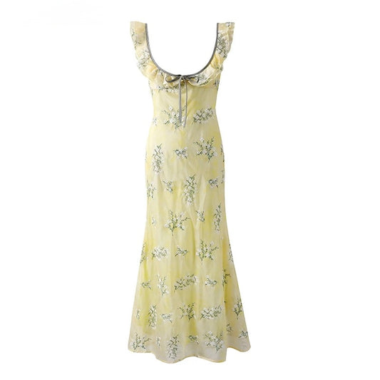 June Embroidered Dress