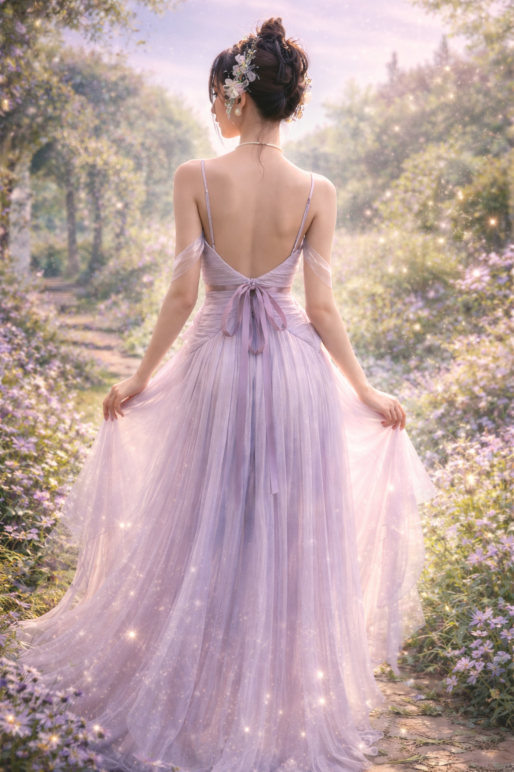 Lilac Gown