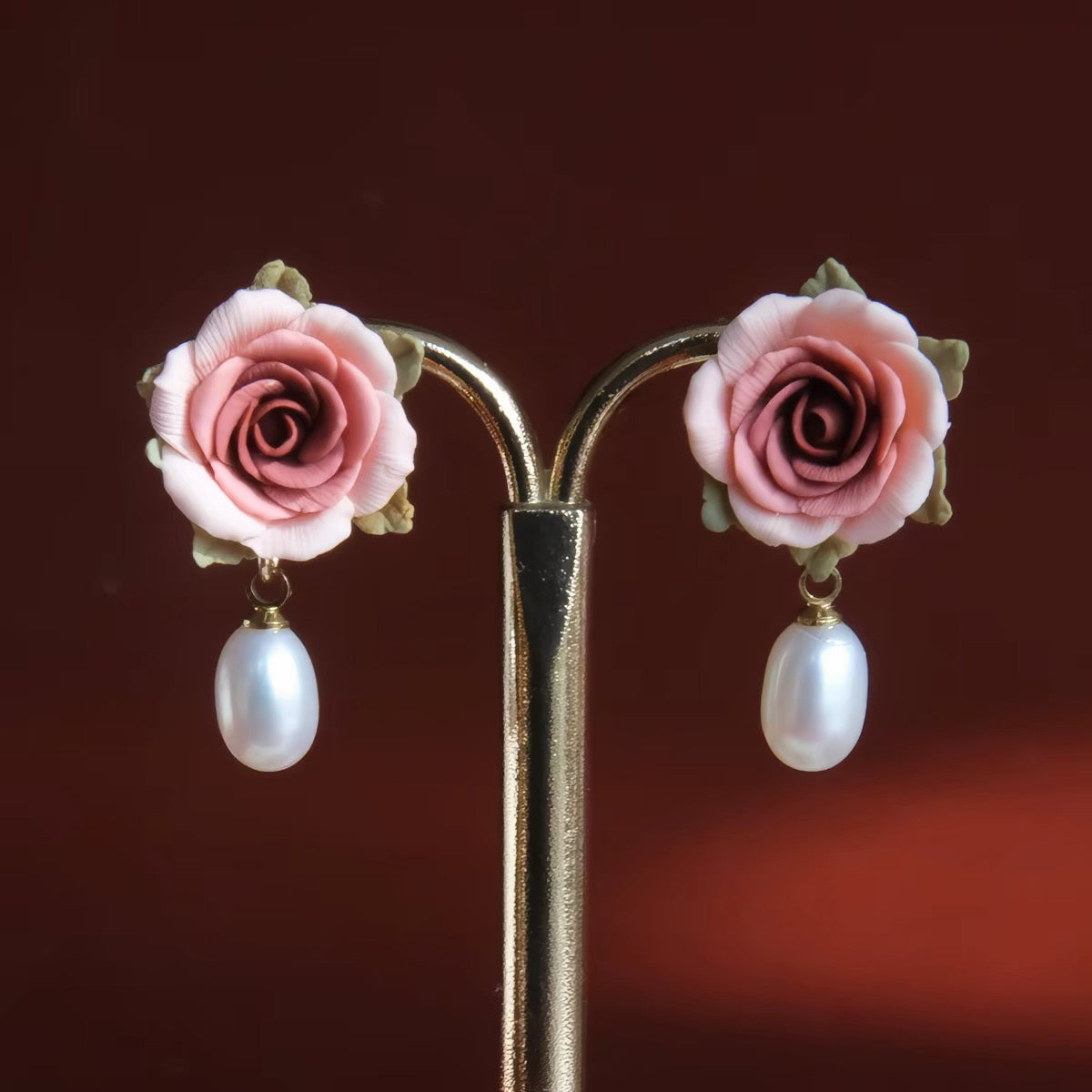 Aurora Clay Earrings