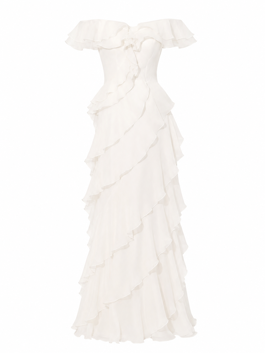 Odette Ruffled Dress