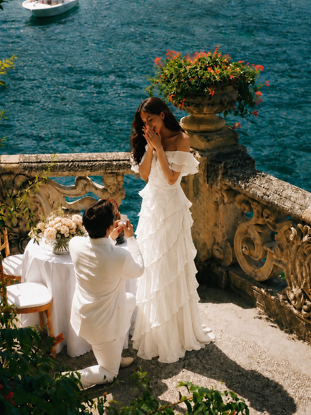 Odette Ruffled Dress