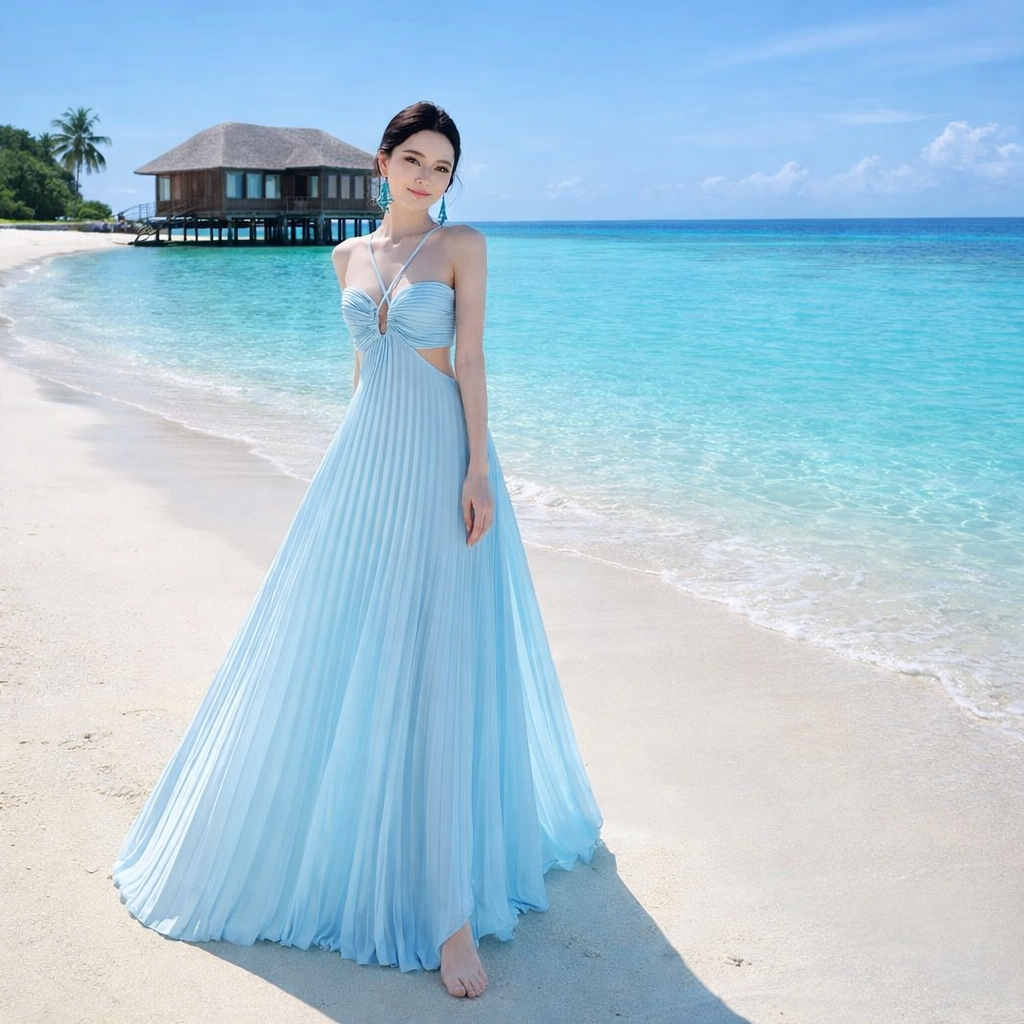 Blue Angel Maxi Dress