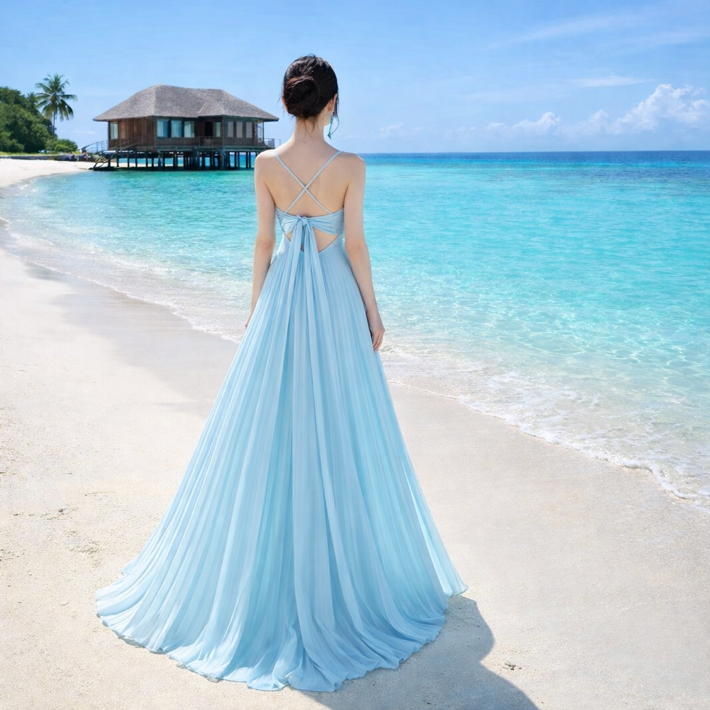 Blue Angel Maxi Dress