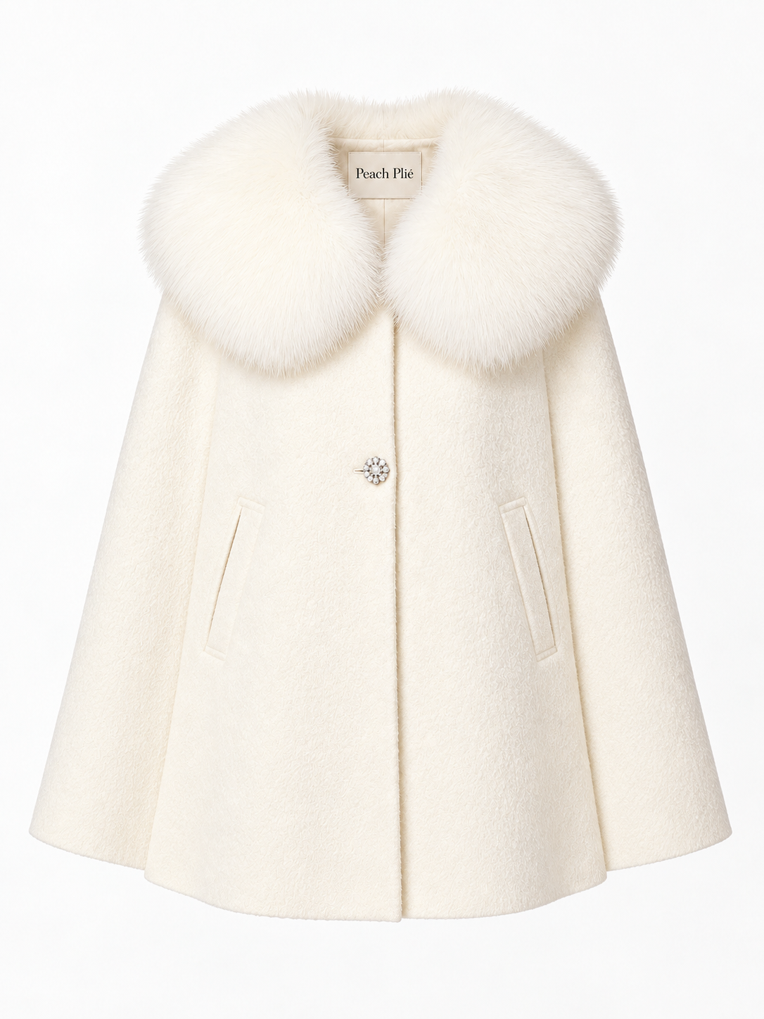 Odette Bouclé Cape