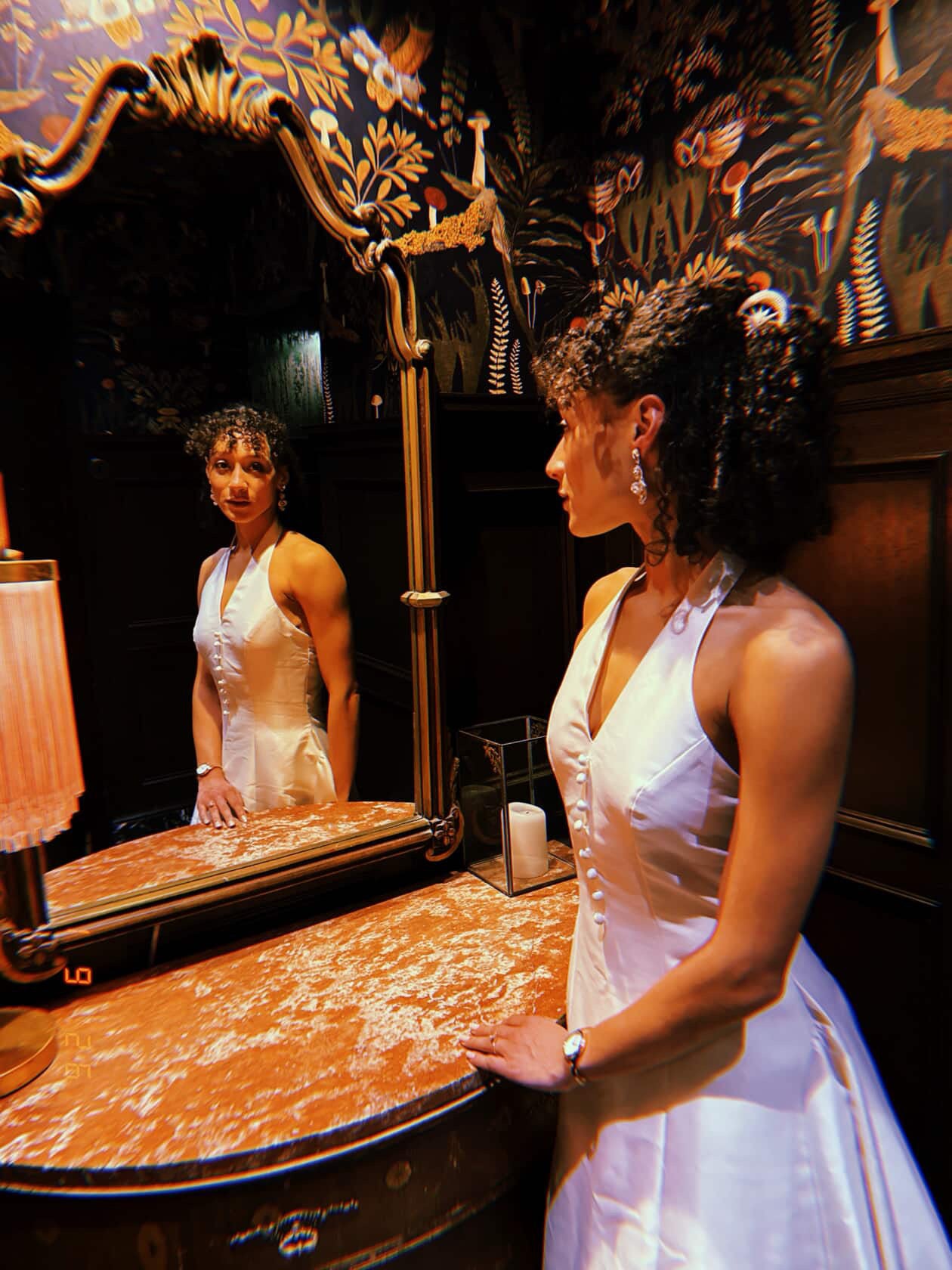 Giselle Satin Wedding Gown