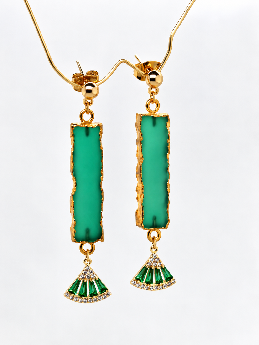 Emerald City Earrings