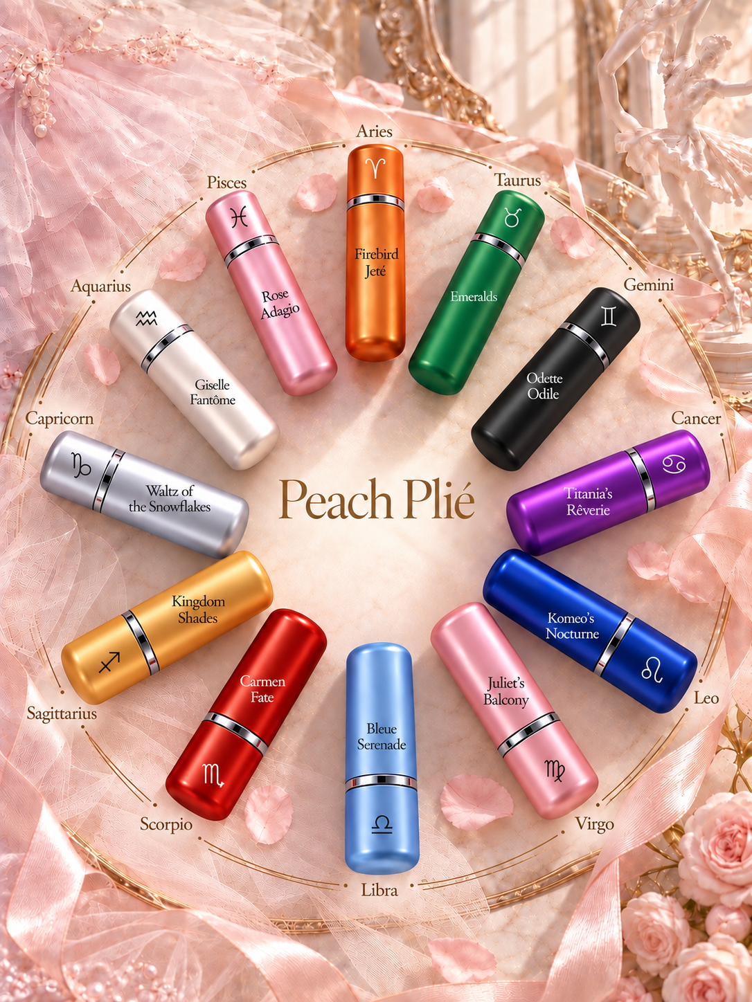 Peach Plié Perfume Discovery Kit
