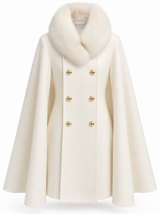 Odette Bouclé Cape
