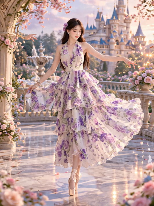 Aurora Ruffles Dress