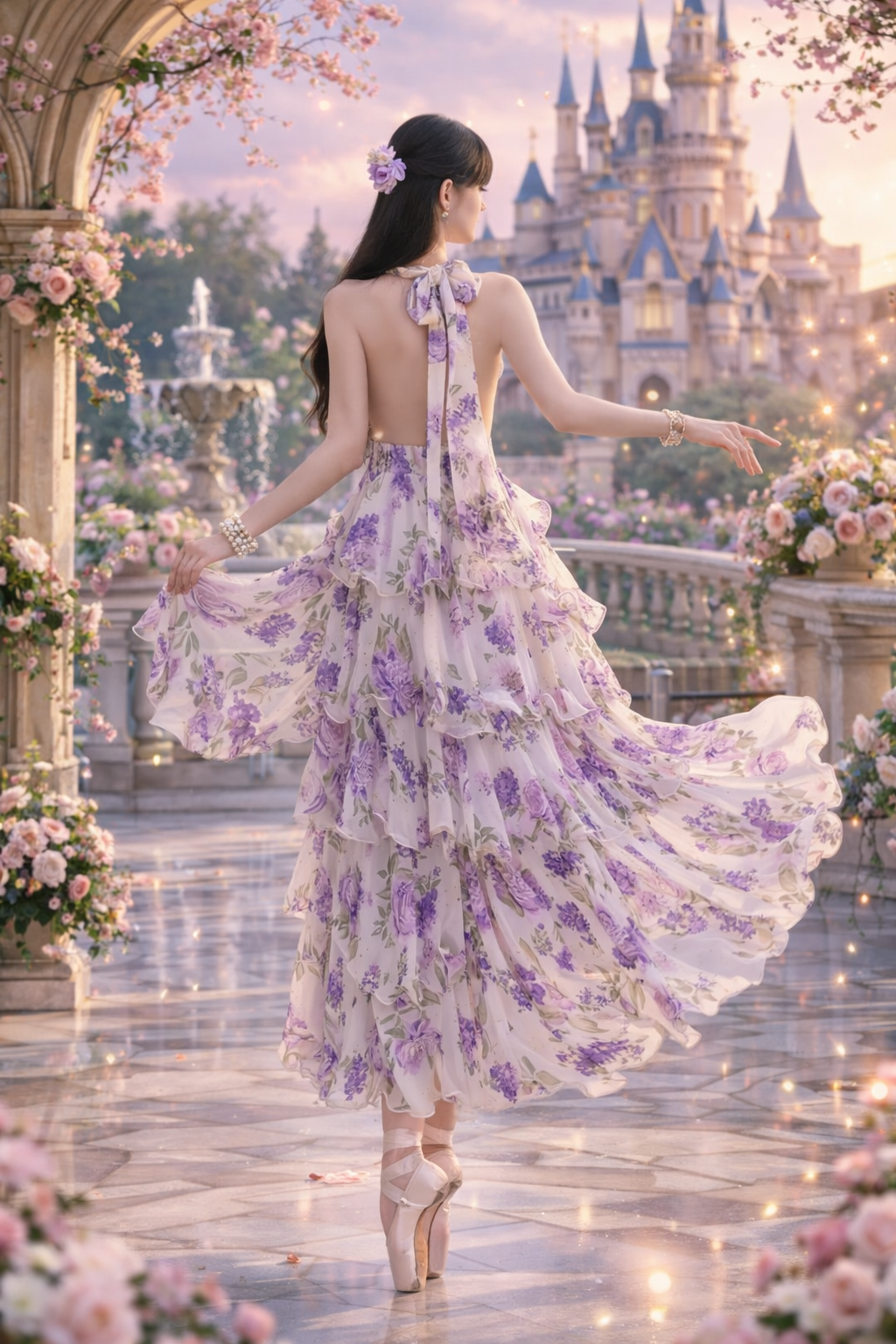 Aurora Ruffles Dress