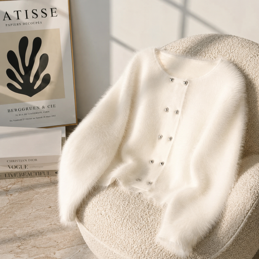 Odette Fur Cardigan