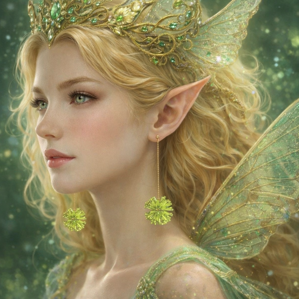 Dandelion Earrings