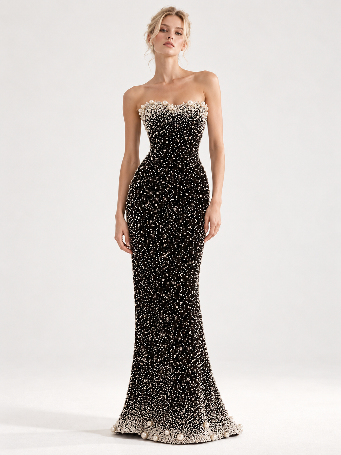 Odile Pearl Gown