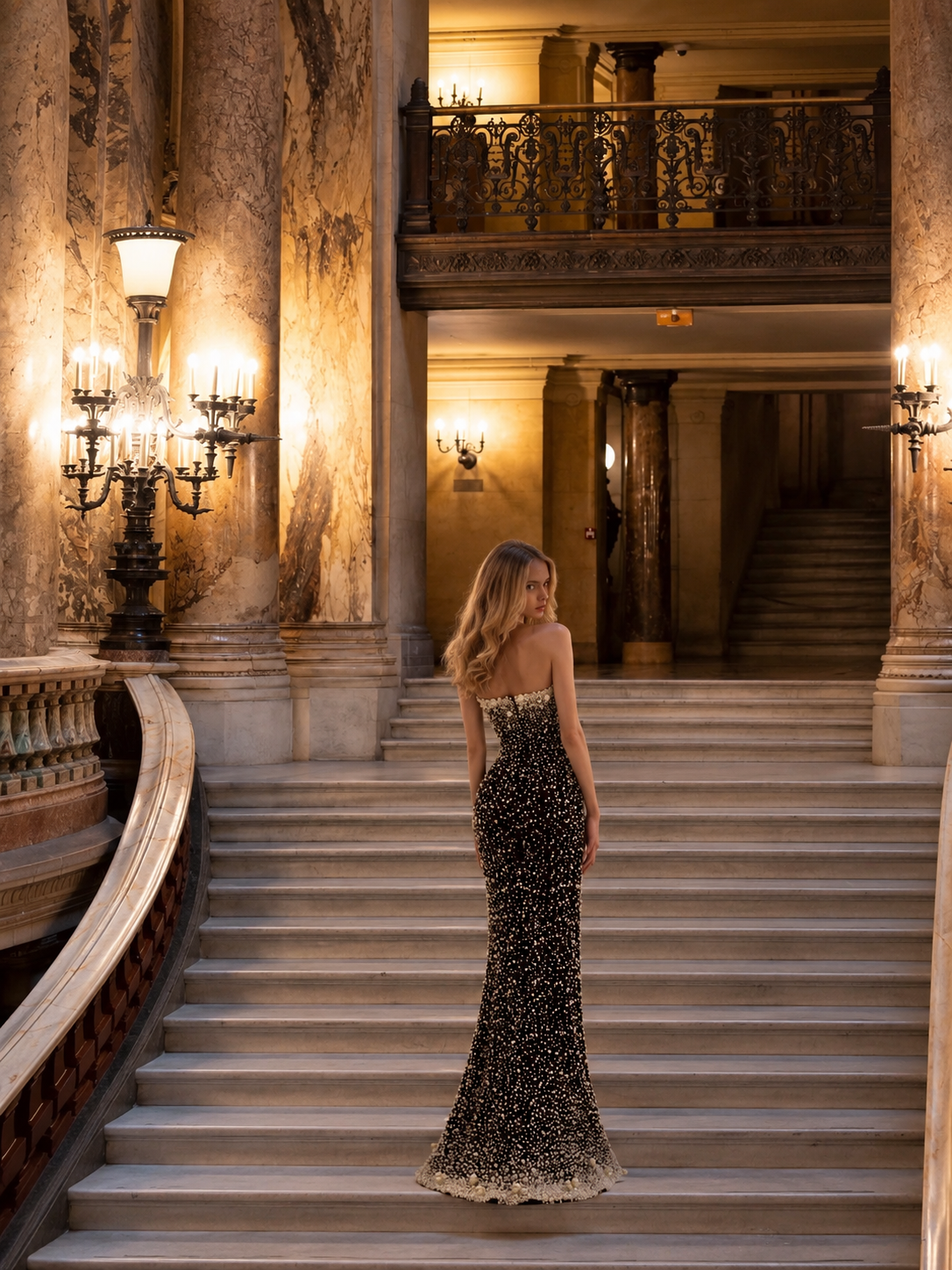 Odile Pearl Gown