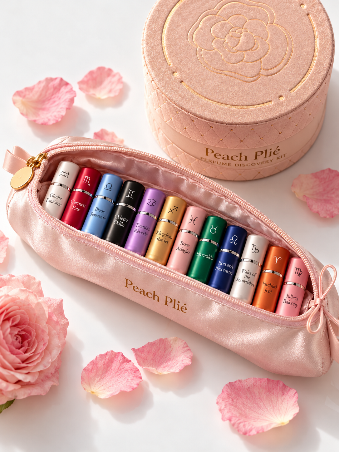 Peach Plié Perfume Discovery Kit