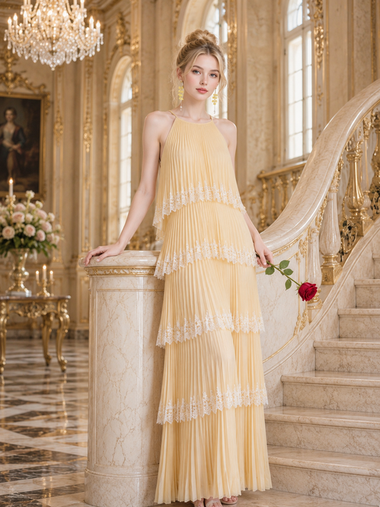 Belle Ruffled Dress