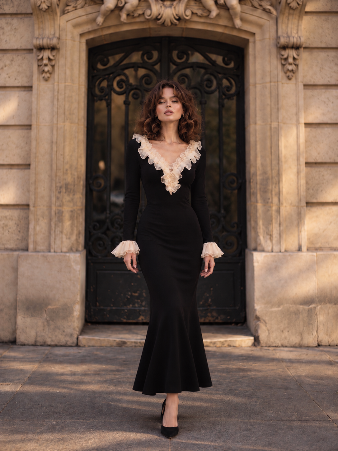 Swan Maxi Dress