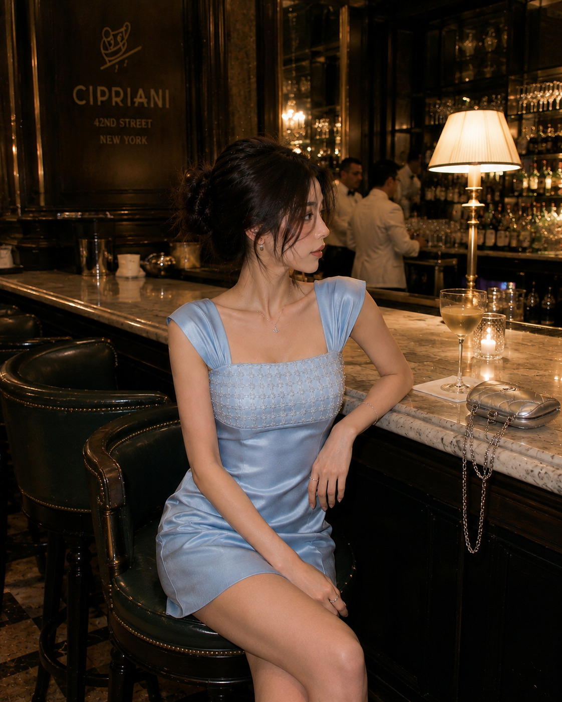Serenade Mini Satin Dress
