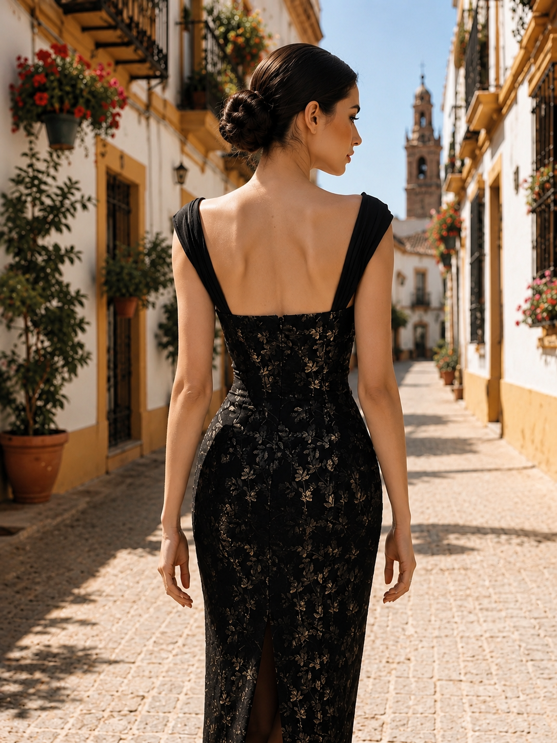 Fate Jacquard Dress