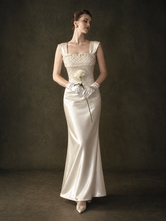 Diamond Satin Dress
