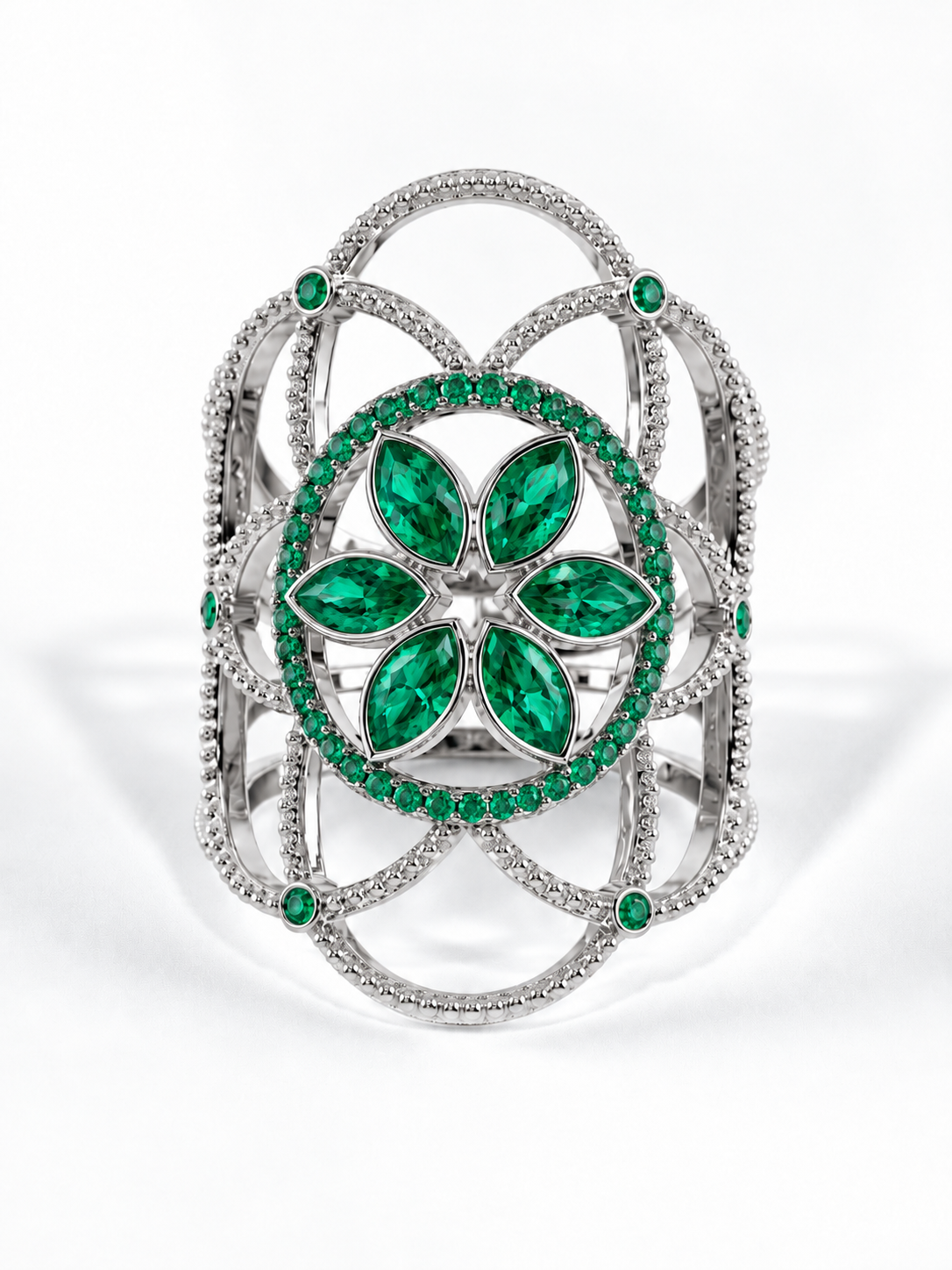 Ring of Light Emeralds