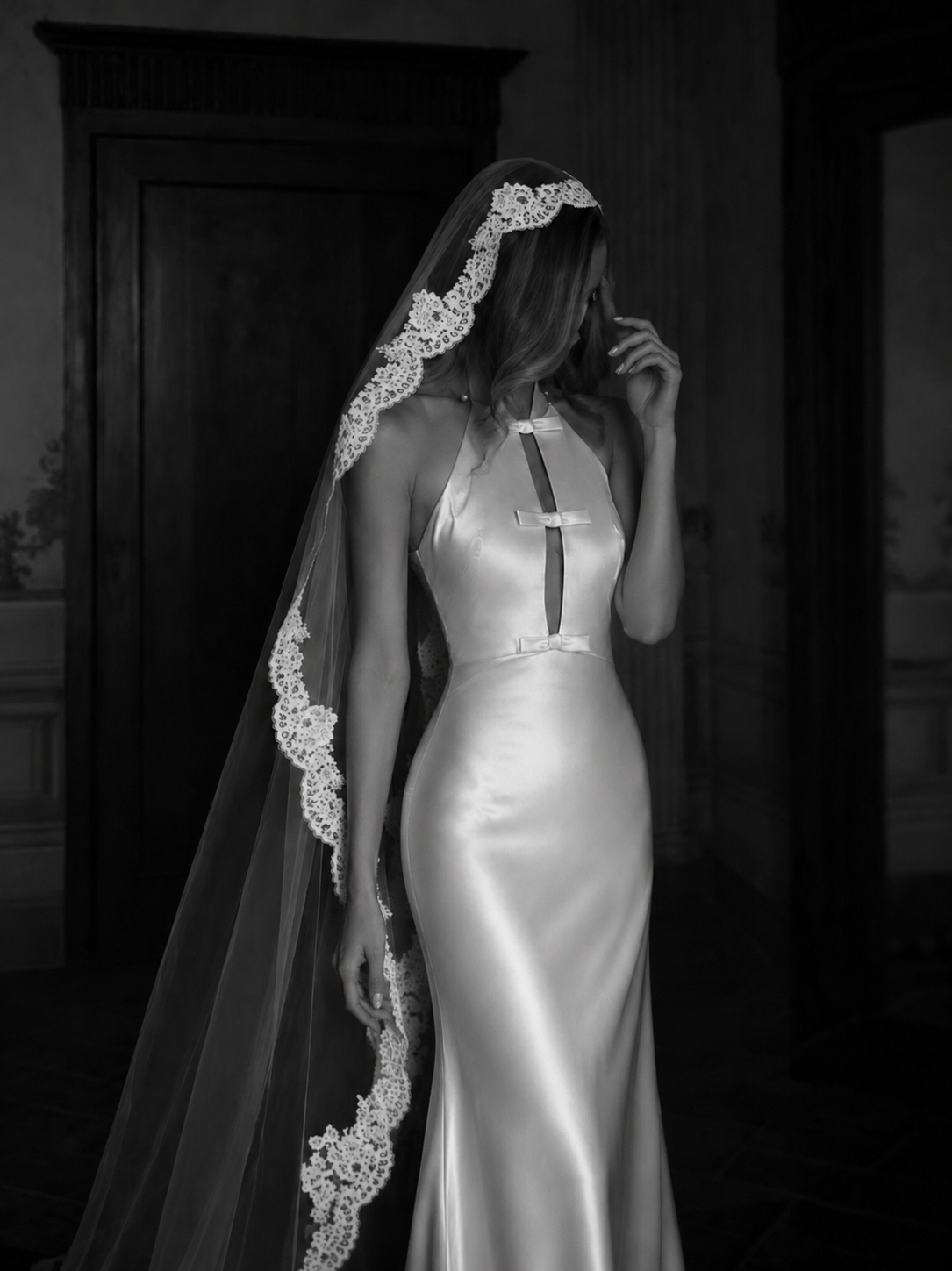 Juliet Satin Gown