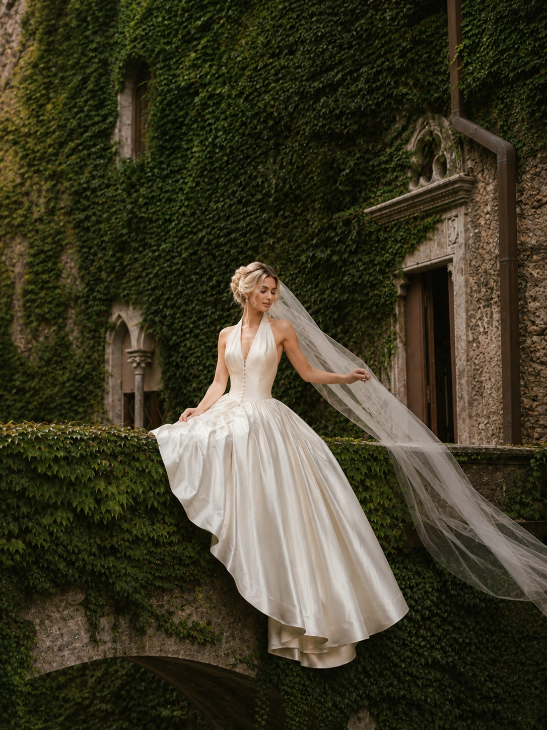 Giselle Satin Gown